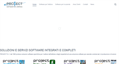 Desktop Screenshot of project-srl.it